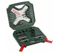Bosch Coffret forets et embouts X-Line Classic – 60 pièces pour perçage et vissage – Vert G