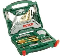 Coffret de Perçage et Vissage Bosch X-Line, 70 Pièces, Titane, Forets Métaux HSS