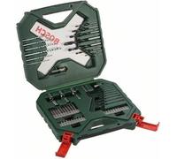 Coffret de perçage et vissage BOSCH X-Line Classic, 60 pièces, avec fraise conique, porte-embouts magnétique, mèches bois, forets métaux Hss