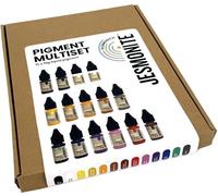 Coffret de pigments Jesmonite « Couleurs créatives » : 15 x 10 g