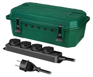 Coffret de protection avec prise de dérivation 4 voies IP54