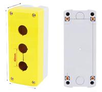 Coffret de Protection IP65 pour Interrupteur Push(3 Holes) | Protection IP65 totale, étanche et pour anti- pour poussière, pour idéal environnements humides, 1 trou pré-percé
