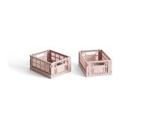 Coffret de rangement Colour Crate Mini Lot de 2 Blush