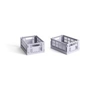 Coffret de rangement Colour Crate Mini Lot de 2 Lavande