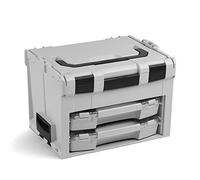 Coffret de rangement outils modulable LSBOXX 306 | Inclut i-BOXX 72 H3 & I3 en gris clair