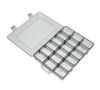 Coffret de Rangement pour Petites Pièces à Compartiments Multiples | Boîte de Vis Portable, Poignée Pratique, Accès Simplifié, pour Atelier, Abri, Véhicule et Visserie