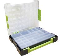 Coffret de rangement séparations fixes VISO W385-21 (L x l x H) 375 x 70 x 425 mm Nombre de compartiments: 21 1 pc(s)