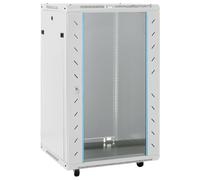 Coffret de Réseau à Pieds Pivotants Armoire Rangement Équipement Données vidaXL