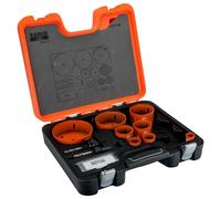 Coffret de scies trépans bimétal Sandflex 25-114 mm (12 pcs) - BAHCO 3834-SET-86