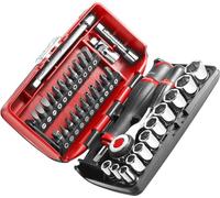 Coffret de serrage douilles 1/4" avec set de vissage (38 outils) - FACOM R360