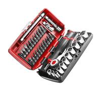 Coffret de serrage douilles 1/4" avec set de vissage (38 outils) - FACOM R360