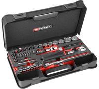 Coffret de serrage et vissage OGV Grip 1/4'' et 1/2'' - FACOM RS.GRPPB
