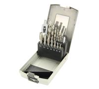 Coffret de taraudage et perçage HSS 15 pièces M3-M12 - avec tourne-à-gauche et forets MW-Tech CBTS15