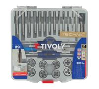 COFFRET DE TARAUDS ET FILIÈRES TIVOLY 29 PCS 11900970017