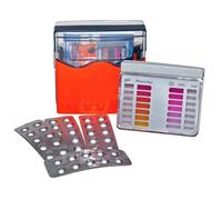 Coffret de Test D'eau pour Piscine au Chlore- Teste par Pastilles - Analyse de Votre Piscine - jardiboutique