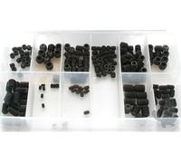 Coffret De Vis 6 Pans Creux Sans Tête En Pas Américain. Composé D'un Assortiment De 190 Pièces.