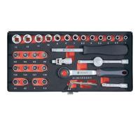 Coffret de vissage 6,3 mm (1/4") 36 pièces Toolcraft