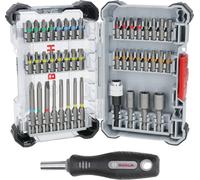 Coffret de vissage Extra Hard 1/4'' 44 pièces + 1 manche de tournevis 125 mm BOSCH 2607017732
