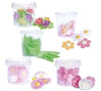 Coffret décors azyme feuilles et fleurs