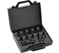 Coffret Découpoirs 3 à 30 mm - 16 Pièces - Tubes Filetés et Lisses - MOB