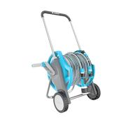 Cellfast Ensemble chariots tuyau Discover ENERGO 55-630 – Poignée caoutchoutée, antirouille – Bleu