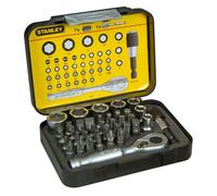 Coffret d'embouts de vissage 1/4"" 25mm liquet - STANLEY - Gamme Pro - Jeu de 39 pcs