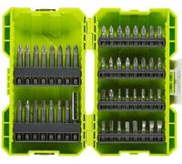 Coffret d'embouts de vissage RYOBI, 48 pièces, 32 embouts 25 mm, 15 embouts 50 mm, RAK48SSD