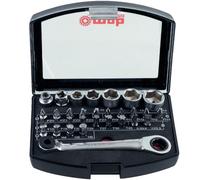 Coffret d'embouts et douilles 31 pièces - 23 embouts - 7 douilles MOB