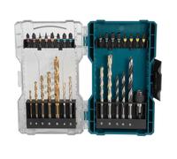 Coffret d'embouts et forets cylindriques (29 pièces) - MAKITA E-07054