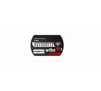Wiha FlipSelector 39060 Jeu dembouts 13 pièces cruciforme Phillips, vis Pozidriv, TORX avec porte-embout