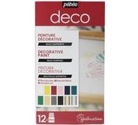 Coffret d'Exploration Pébéo - Peinture décorative - 12 x 20 ml Multicolore G