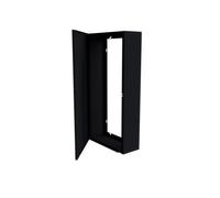 Coffret d'habillage ATOLE pour tableaux électriques 13 modules en acier noir - H. utile : 610 mm