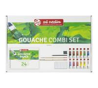 Coffret d'initiation à la gouache Talens Art Creation - 12 tubes de 12 ml et acc