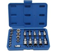 Coffret Douille Torx Femelle Mâle T8-T55 Embout avec Boîte
