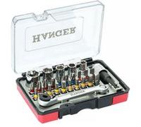 Coffret douilles 1/4'' + embouts de vissage 27 pièces - HANGER - 250015 G