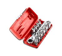 Coffret douilles 1/4'' hexagonales 6 pans métriques + cliquet 11mm - FACOM - RXPICOPB