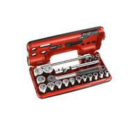 Coffret douilles 6 pans métriques 1/2 - 21 pièces - FACOM - S.161DBOX1PB"