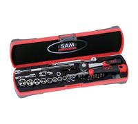 Coffret douilles et accessoires 1/4'' - 33 pièces SAM OUTILLAGE