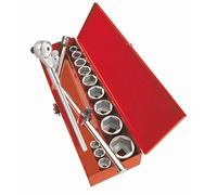 COFFRET DOUILLES ET ACCESSOIRES 3/4 - 17 OUTILS SAM OUTILLAGE - 78CH16