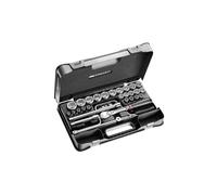 Coffret douilles FACOM 1/2 - 6 pans métriques - 30 pièces - S.161-5P6"