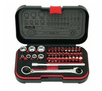 Coffret douilles radio 1/4" + vissage : 39 pièces XS BOX 9410390001 MOB