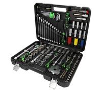 Coffret d'outillage COMPETITION 1/4"+3/8"+1/2", 132 pcs, spécial automobile - 512.0132 COMPETITION