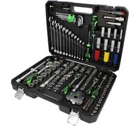 Coffret d'outillage COMPETITION 1/4"+3/8"+1/2", 132 pcs, spécial automobile - 512.0132 COMPETITION