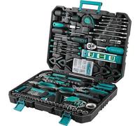 Coffret d'outils, 198 pièces, coffret d'outils multifonctions, complet