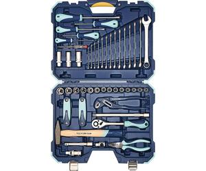 Coffret d'outils 47 pièces dans un coffret plastique 4-24 mm