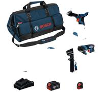 Coffret d'outils BOSCH GBH 18V-22 + GSR 18V-65 + GWS 18V-11 (2 × 5,0 Ah, sachet) 0615A500FL