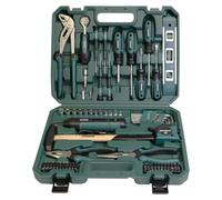 Coffret d'outils Brüder Mannesmann, 85 pièces, comprenant une visseuse sans fil M29094 – 85 pièces, incluant une visseuse sans fil