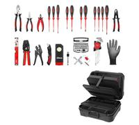 Coffret d'outils Cimco CimCase PRO Industry B1T2, comprenant 33 outils VDE, vendu à l'unité.