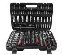 Coffret d'outils de mécanicien Jeu Douilles Outil Réparation Automobile liquet Kit À Cliquet Ensembles D'outils Manuels Boîte À Outils Kit D'outils La Maison 171 Pièces