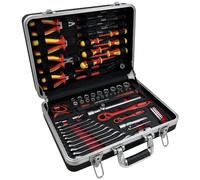 Coffret d'outils électricien complet 68 pièces valise en ABS légère MW Tools BTK68VA